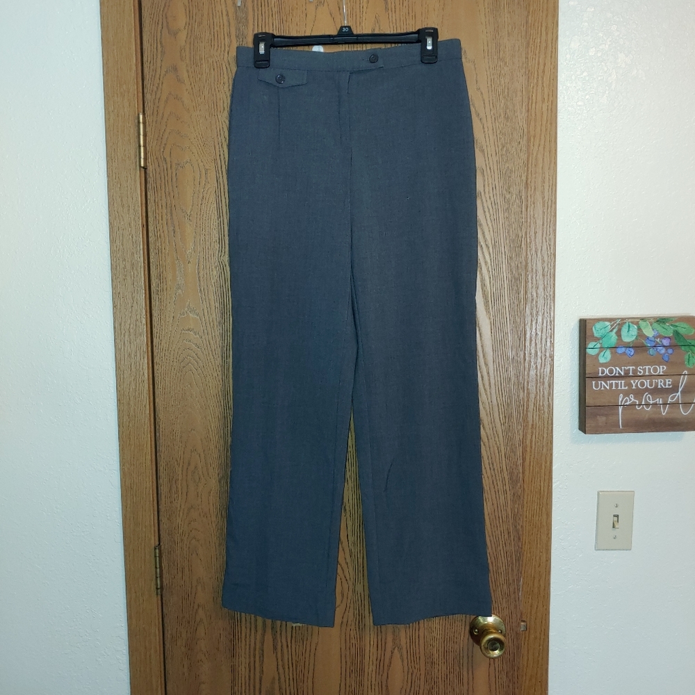 Grey petite pants